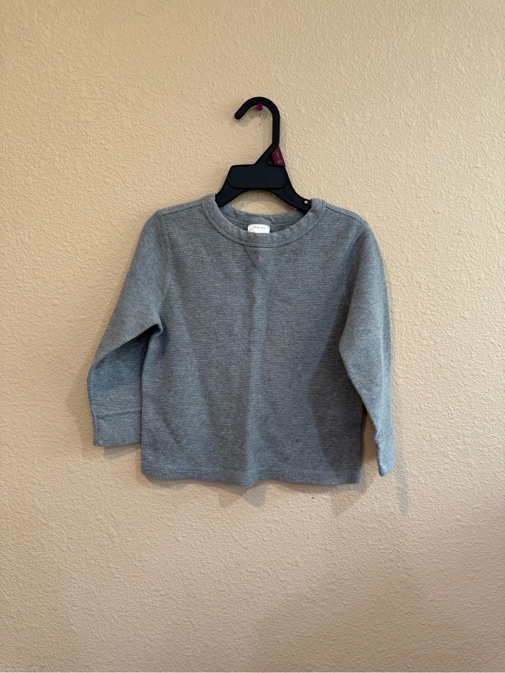 Hanna Andersson Gray Long Sleeve Crew Tee-4